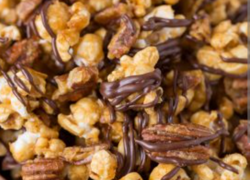 Pecan Turtle Popcorn